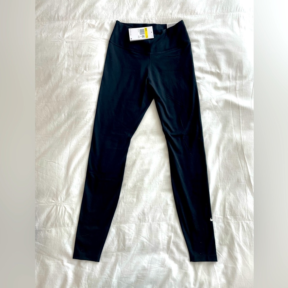 NWT Nike One DriFit black training tights